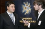 Andrey Krivokyrytov at a post-event interview